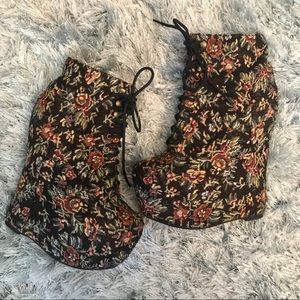 Jeffrey Campbell Tapestry Booties